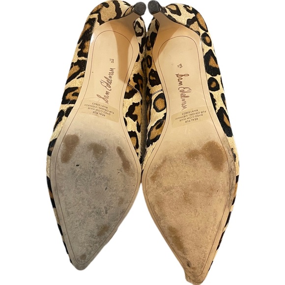 Sam Edelman Tristan Leopard Calf Hair Pump - Picture 6 of 9